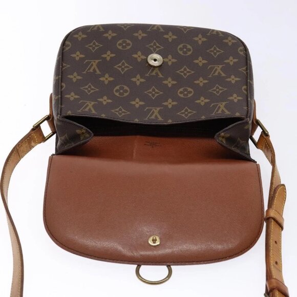LOUIS VUITTON Monogram Saint Cloud GM Shoulder Bag M51242 LV Auth 135036 - Picture 10 of 16